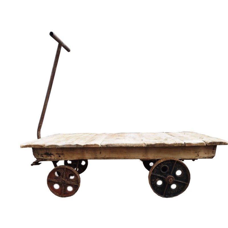 Authentique chariot d'usine de 1900