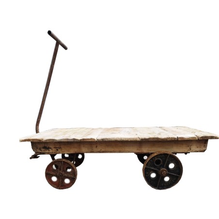 Authentique chariot d'usine de 1900